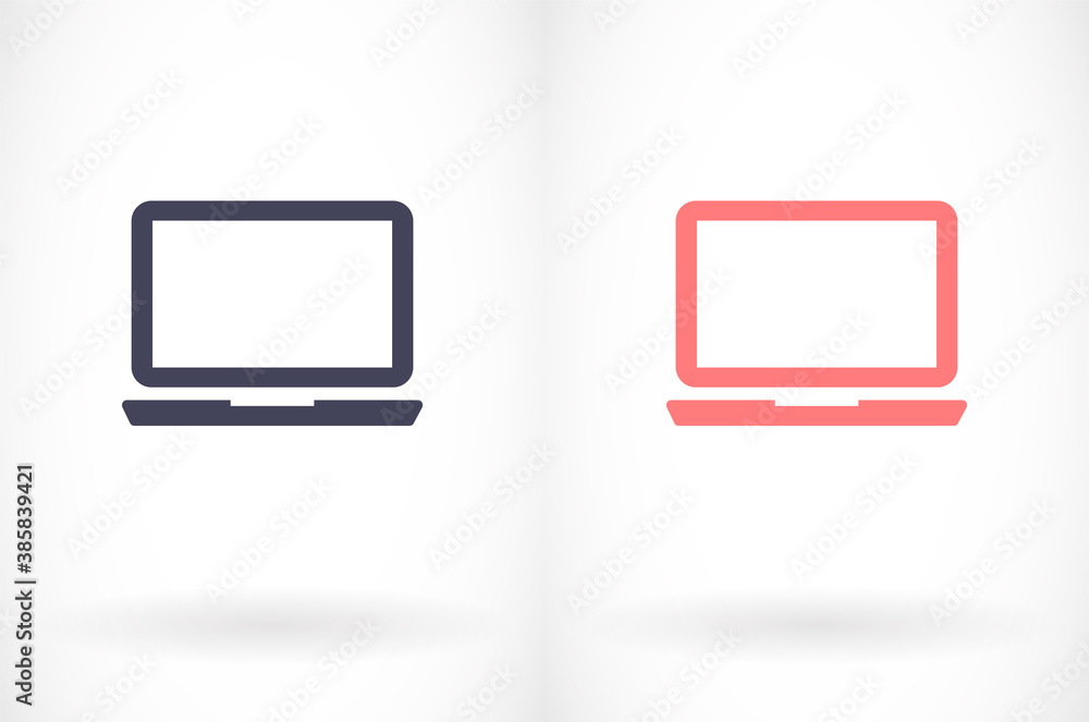 laptop vector icon. lorem ipsum 10 EPS Design laptop vector icon. lorem ipsum 10 EPS Design