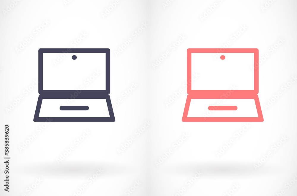laptop vector icon. lorem ipsum 10 EPS Design laptop vector icon. lorem ipsum 10 EPS Design