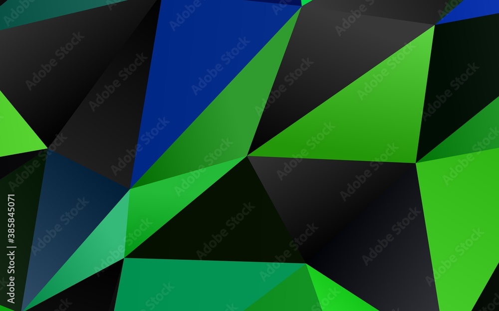 Dark Blue, Yellow vector shining triangular pattern. Dark Blue, Yellow vector shining triangular pattern.
