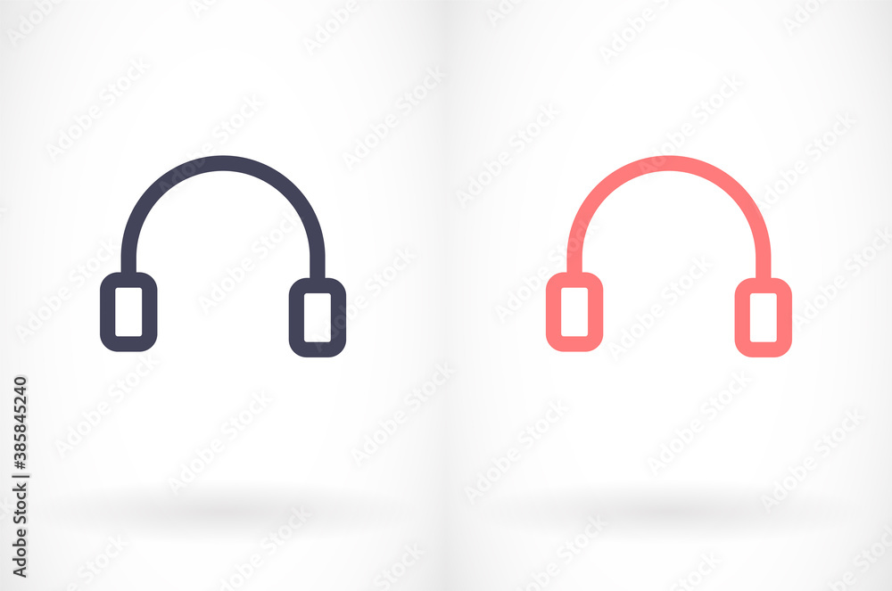 headphones icon vector. lorem ipsum Flat Design JPG headphones icon vector. lorem ipsum Flat Design JPG