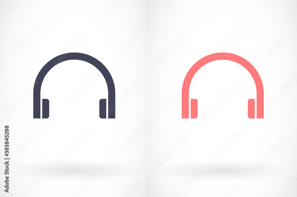 headphones icon vector. lorem ipsum Flat Design JPG headphones icon vector. lorem ipsum Flat Design JPG