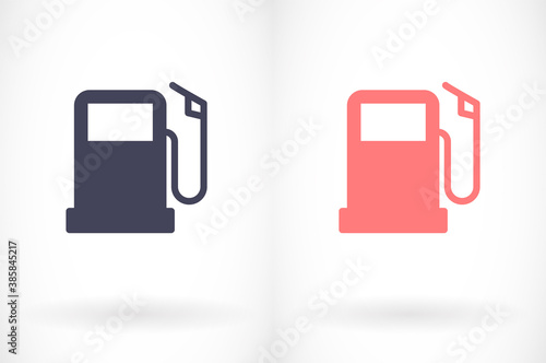 gas station icon vector. lorem ipsum Flat Design JPG