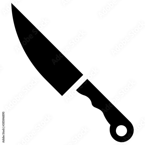 

Sharp kitchen knife for cutting
