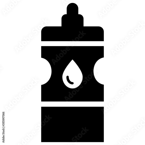 
Bottle containing liquid for cooking 

