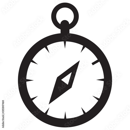 
A travelling navigator, compass 
