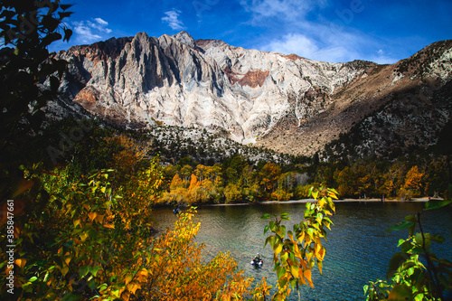 Convict Lake Fall Color, Eastern Sierra, California photo