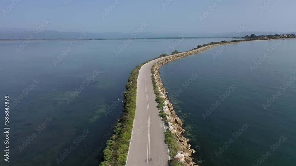 custom made wallpaper toronto digitalKoronisia Griechenland aus der Luft | Die Landzunge bei Koronisia in Griechenland aus der Luft