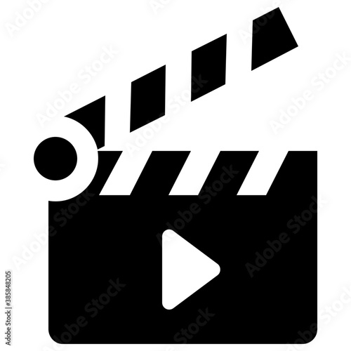 
Clapper board to click photos and videos in filmmaking 
