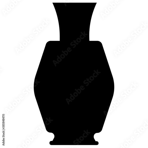 
Vase made of mud and ceramic known as ceramic vessel
