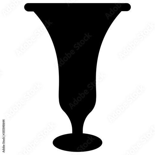 
Vase made of mud and ceramic known as ceramic vessel
