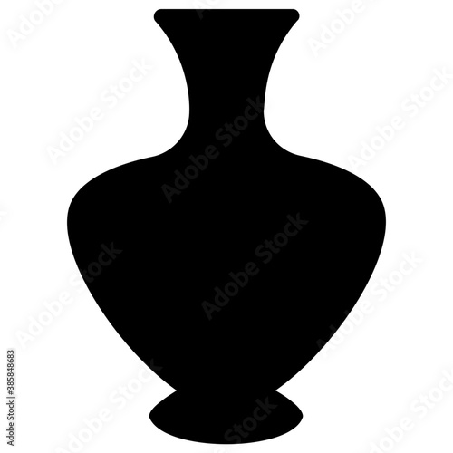 
Vase made of mud and ceramic known as ceramic vessel
