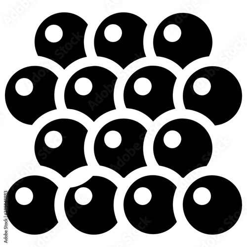 
Salmon roe used in making food 
