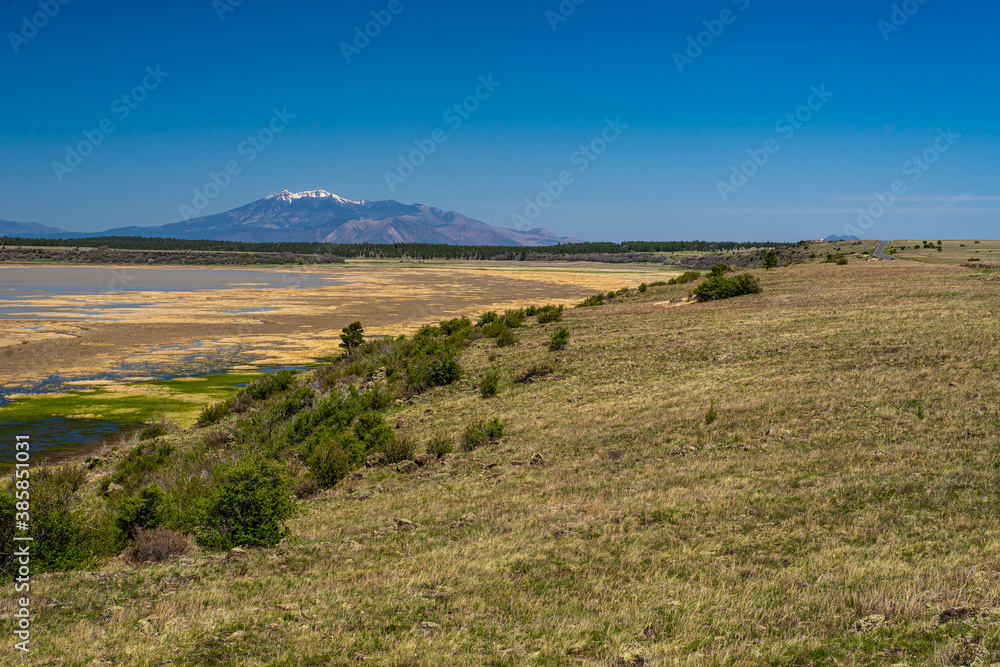 This is the dryness of the earth encountered near the shorelines of both Upper and Lower Lake Mary near Flagstaff, Arizona.