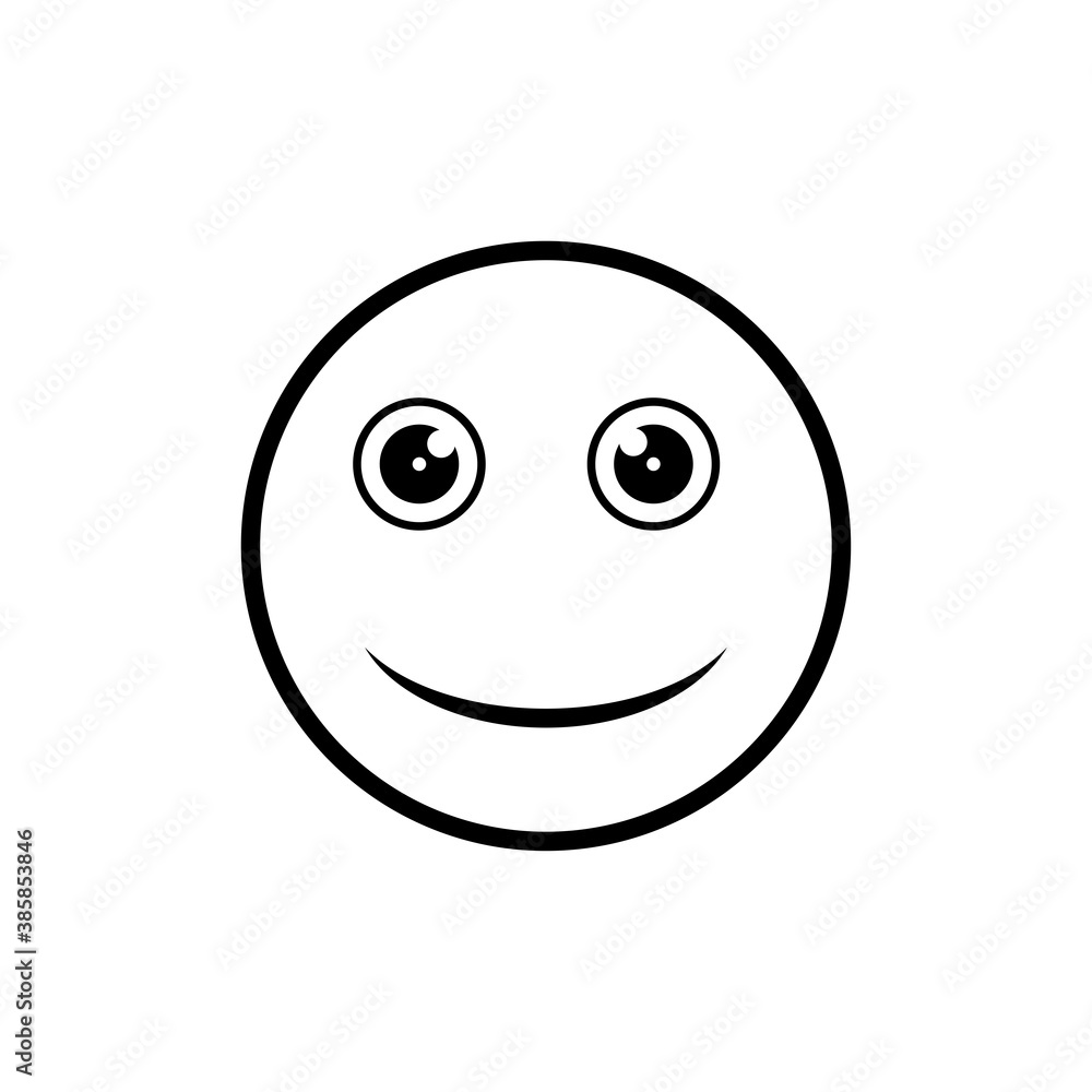 Emoticon line icon Emoticon line icon
