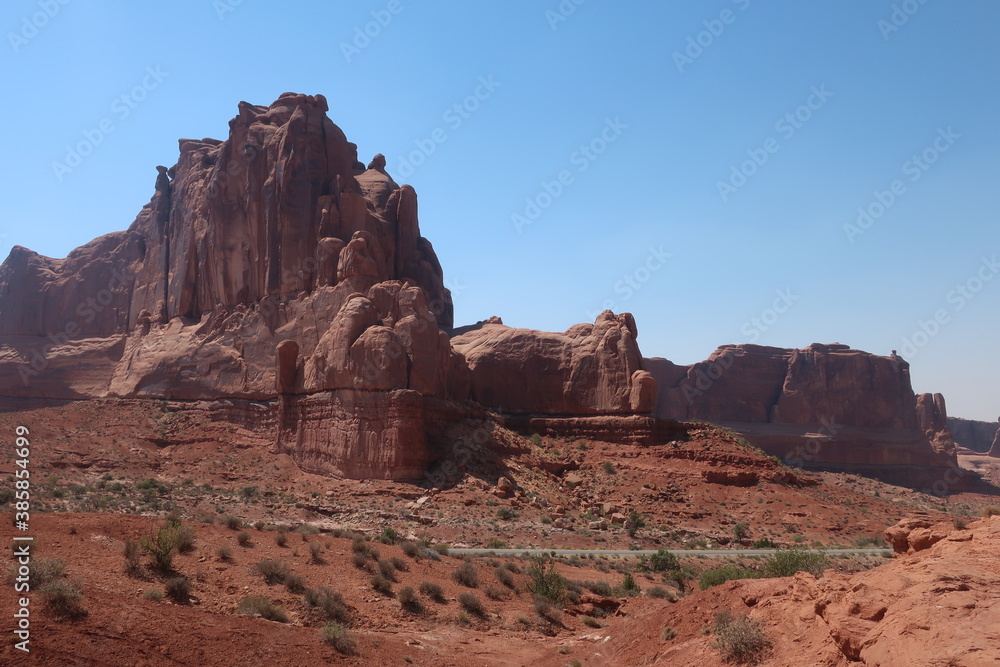 Rock formations in Utah