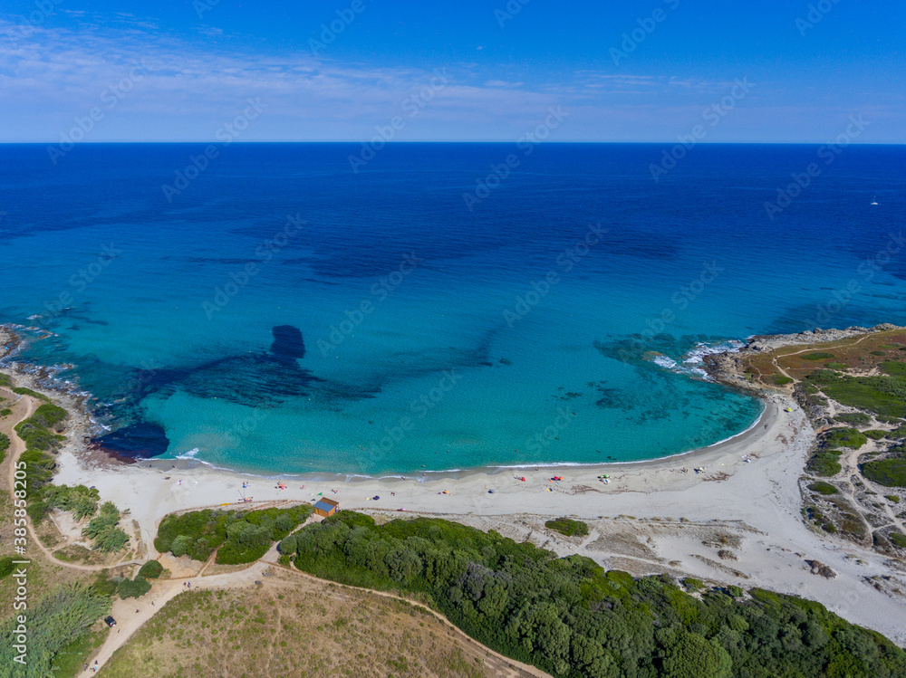Strand von Bodri, Korsika Strand von Bodri, Korsika