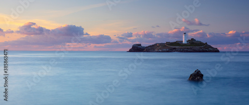 Godrevy lighthouse Cornwall UK