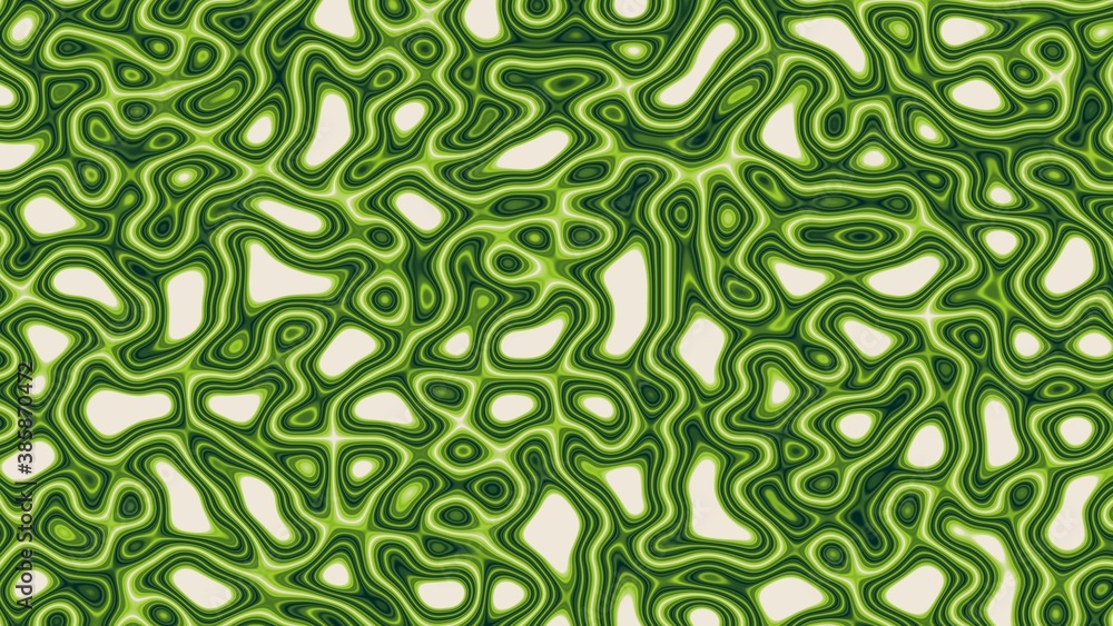 Smooth patterned background in abstract green and white with gentle transitions Smooth patterned background in abstract green and white with gentle transitions