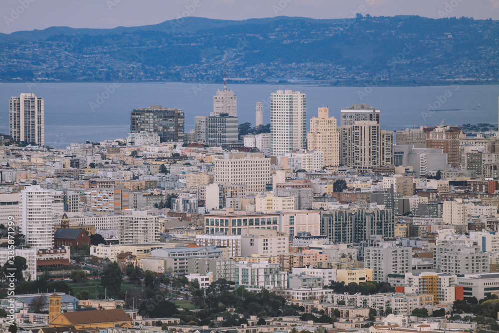 City view of San Francisco, California