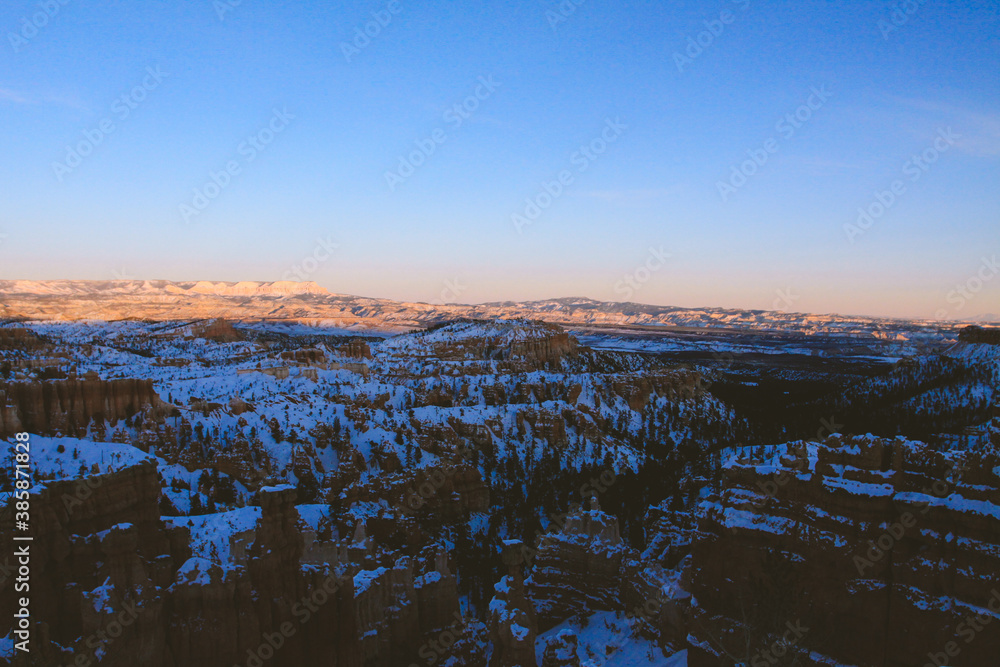 Winter in Bryce Canyon National Park, utah Winter in Bryce Canyon National Park, utah