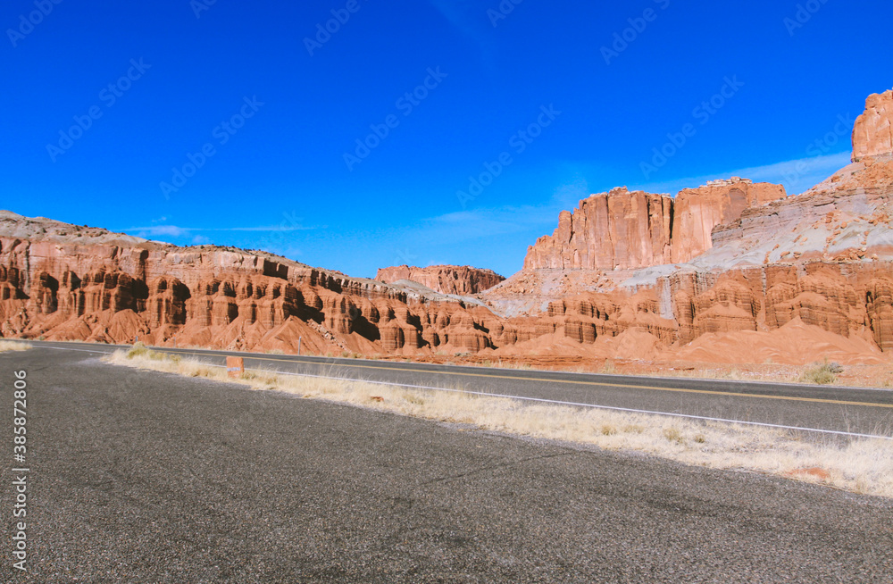 Winter in Capitol Reef National Park, utah Winter in Capitol Reef National Park, utah