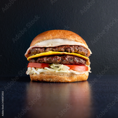 hamburguesa clasica photo