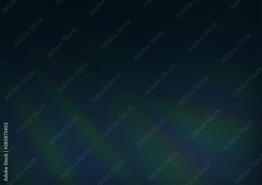 Fototapeta premium Dark BLUE vector blurred shine abstract pattern.