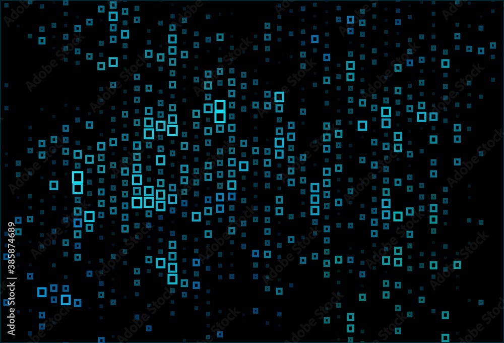Dark BLUE vector background in polygonal style. Dark BLUE vector background in polygonal style.