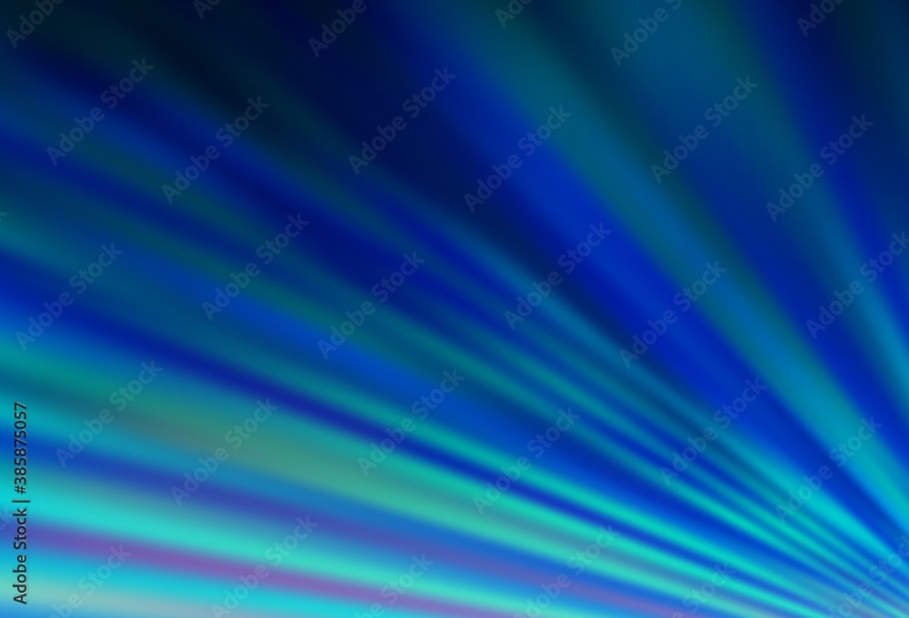 Obraz premium Light BLUE vector backdrop with long lines.