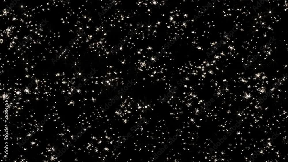 Abstract motion background of shining and sparkling particles. Sparks of Bengal lights Abstract motion background of shining and sparkling particles. Sparks of Bengal lights