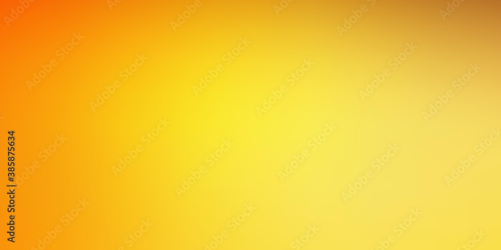 Light Orange vector blurred pattern. Light Orange vector blurred pattern.