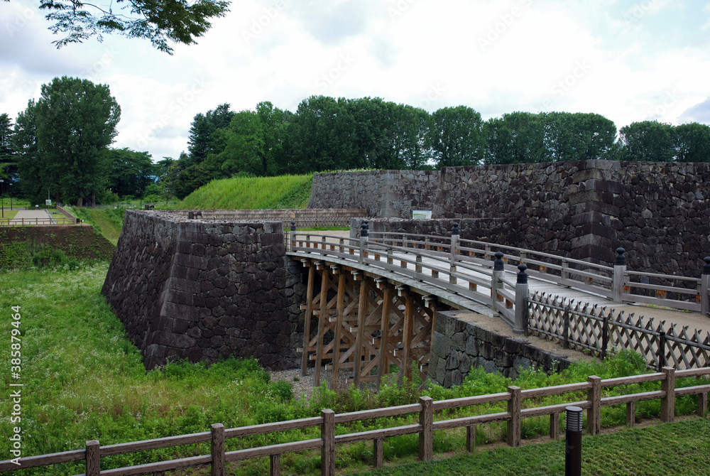 山形城跡・本丸跡大手橋 山形城跡・本丸跡大手橋