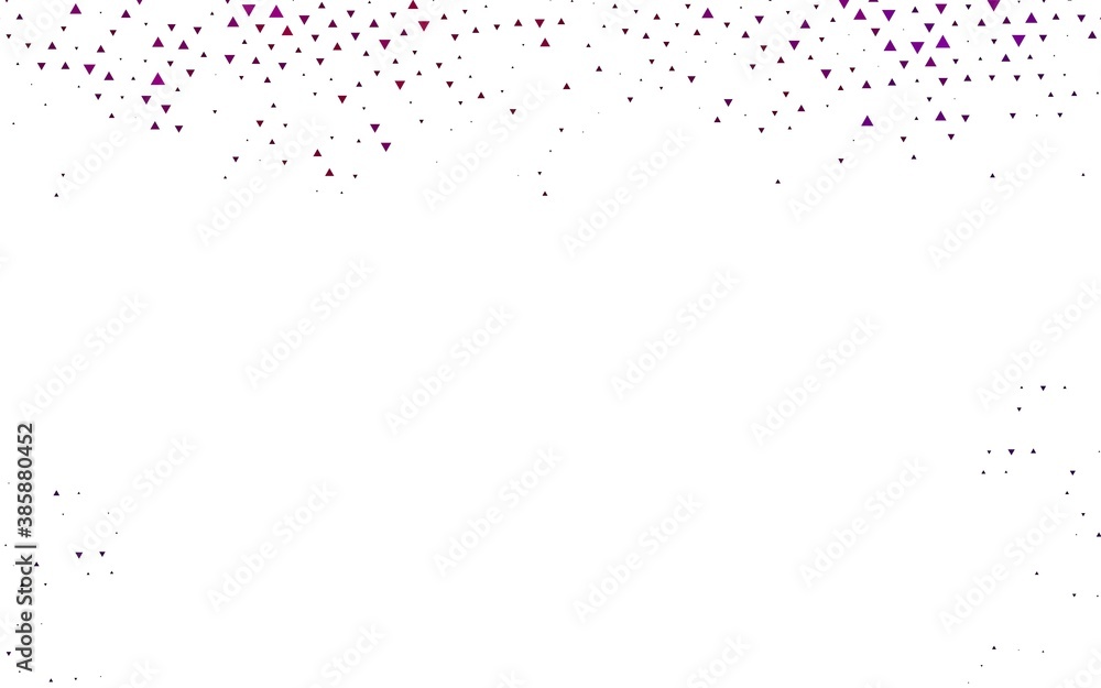 Light Purple vector pattern in polygonal style.