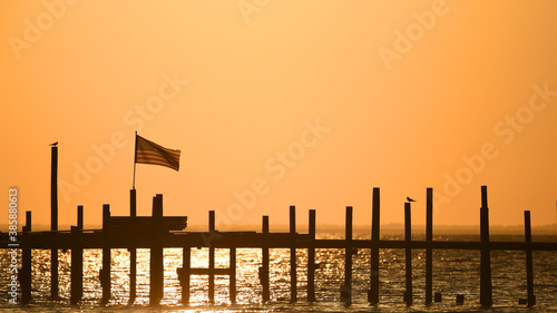 Fairhope Sunset Flag