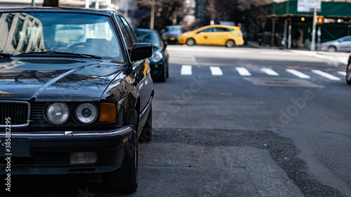BMW 7 Series (740il) on New York Streets