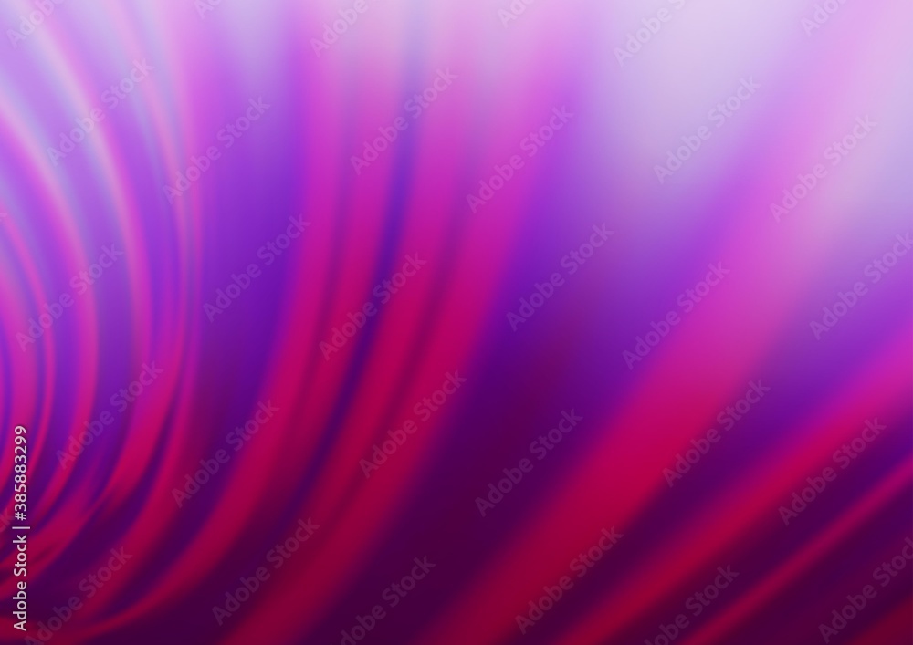 Obraz premium Light Purple vector blurred bright template.