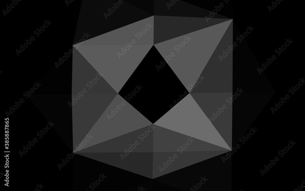 Light Silver, Gray vector blurry triangle texture. Light Silver, Gray vector blurry triangle texture.