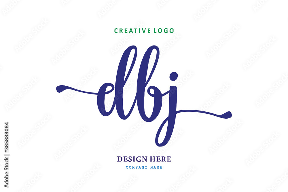 logo susunan huruf DBJ sederhana mudah dipaham, simpel dan berwibawa logo susunan huruf DBJ sederhana mudah dipaham, simpel dan berwibawa