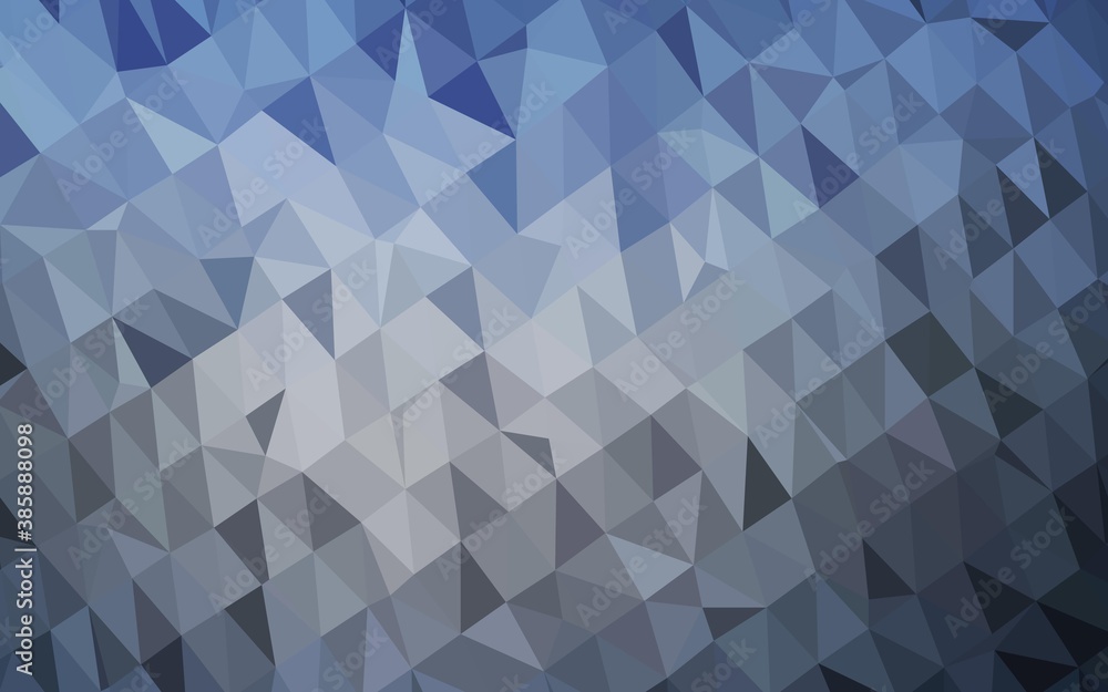 Light BLUE vector polygon abstract background. Light BLUE vector polygon abstract background.