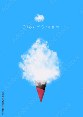 cloudcream illustlation photo