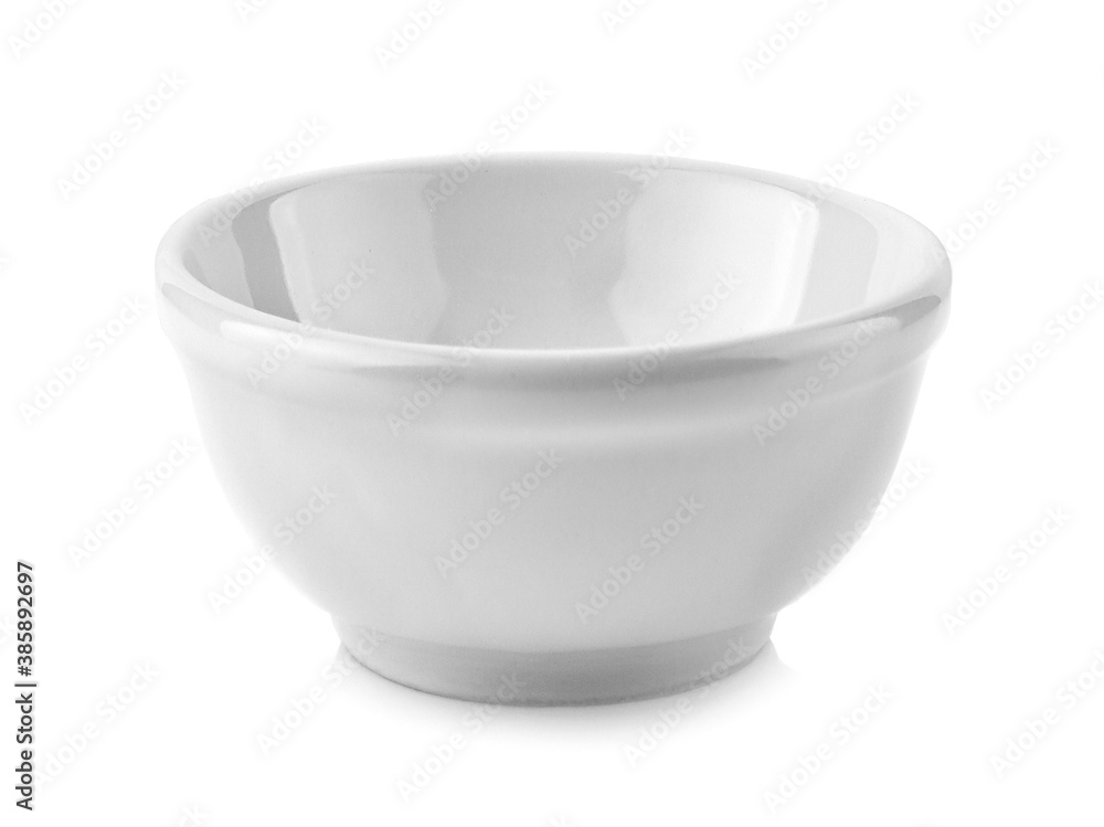 White bowl on white background White bowl on white background