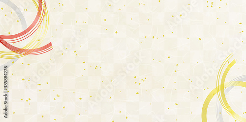 背景　和紙テクスチャ　水引き　和風素材