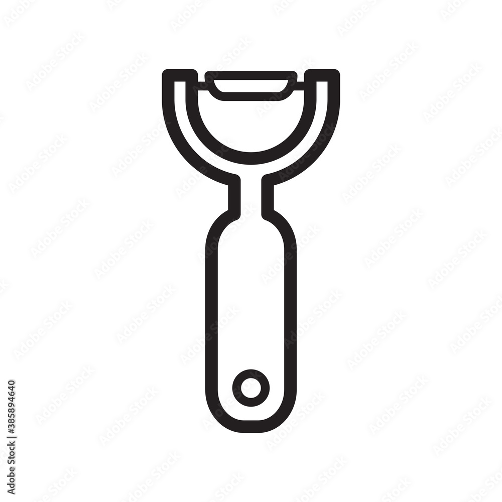 peeler icon vector symbol template peeler icon vector symbol template