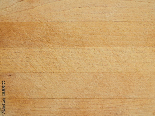 top view of wood cutting board