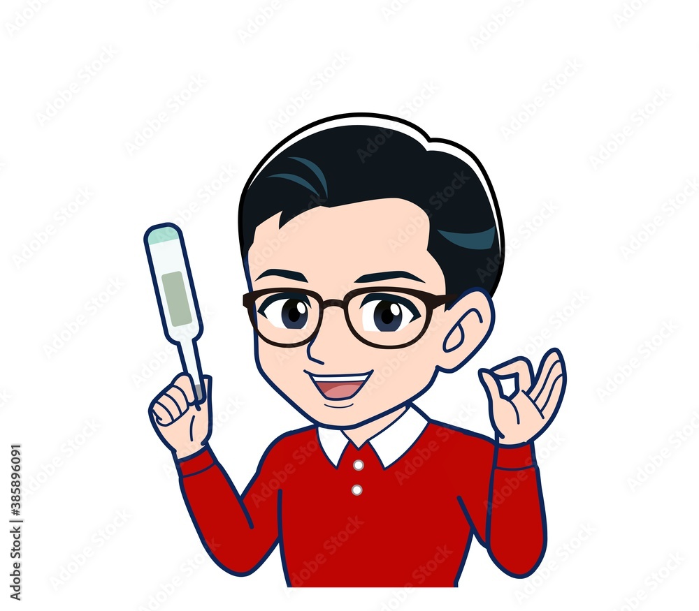 young man dressed in red clothes young man dressed in red clothes