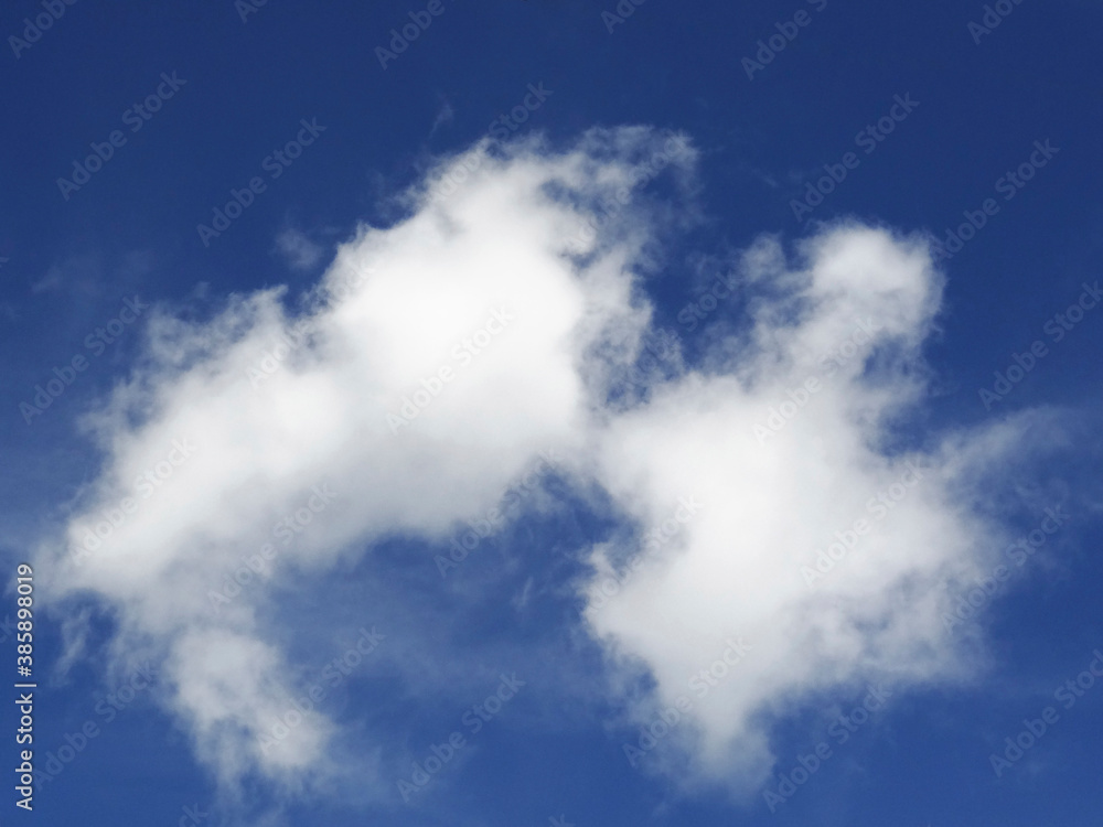 青空と白い雲 青空と白い雲