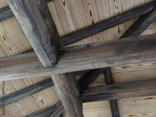 木造建築の梁