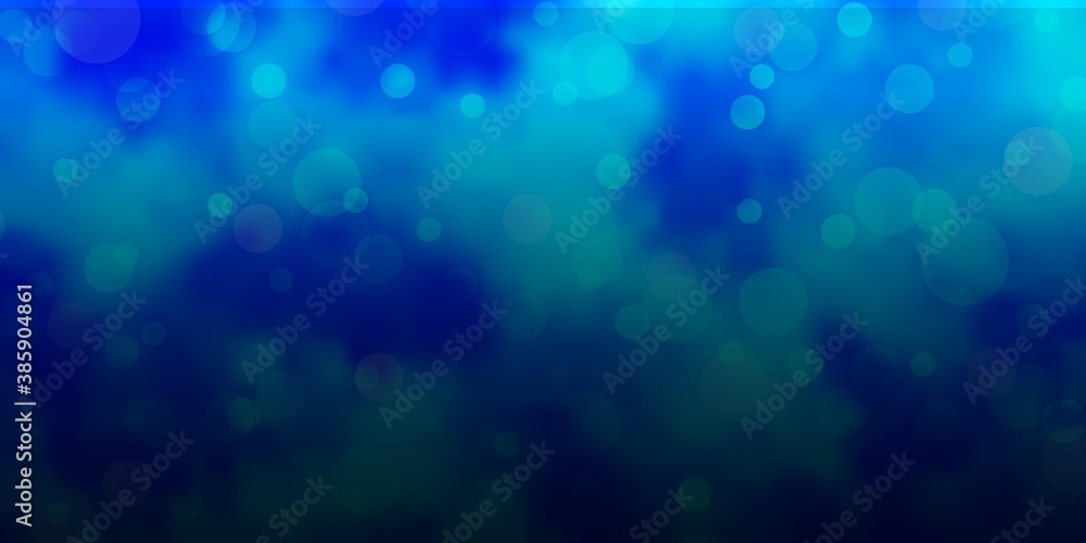 Light BLUE vector pattern with spheres. Light BLUE vector pattern with spheres.