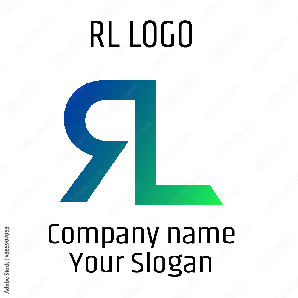 RL Initial Logo for company and individual names RL Initial Logo for company and individual names