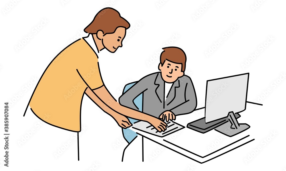 Businessmen and businesswoman meeting at office Businessmen and businesswoman meeting at office